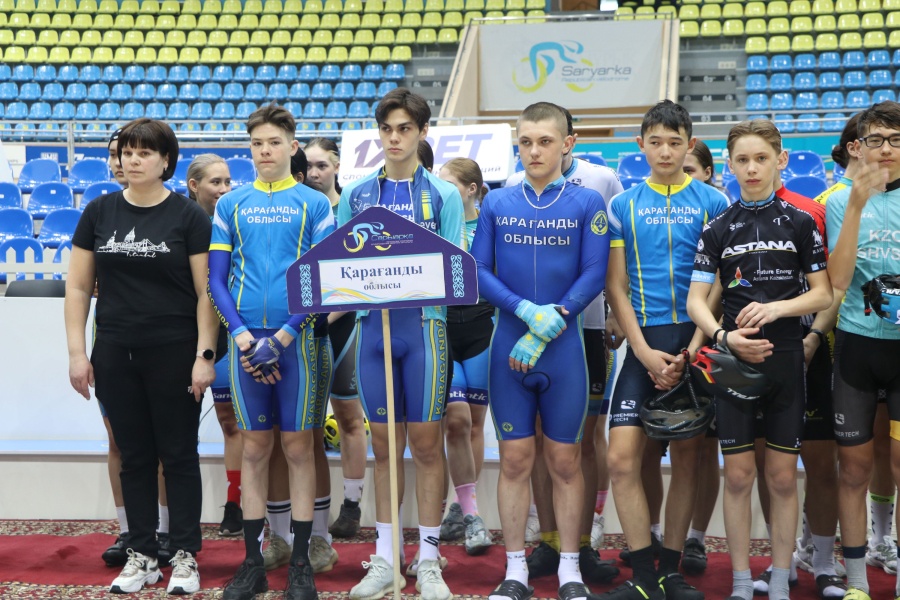 Велосипед спортынан Қазақстан Республикасы Чемпионатының салтанатты ашылуы